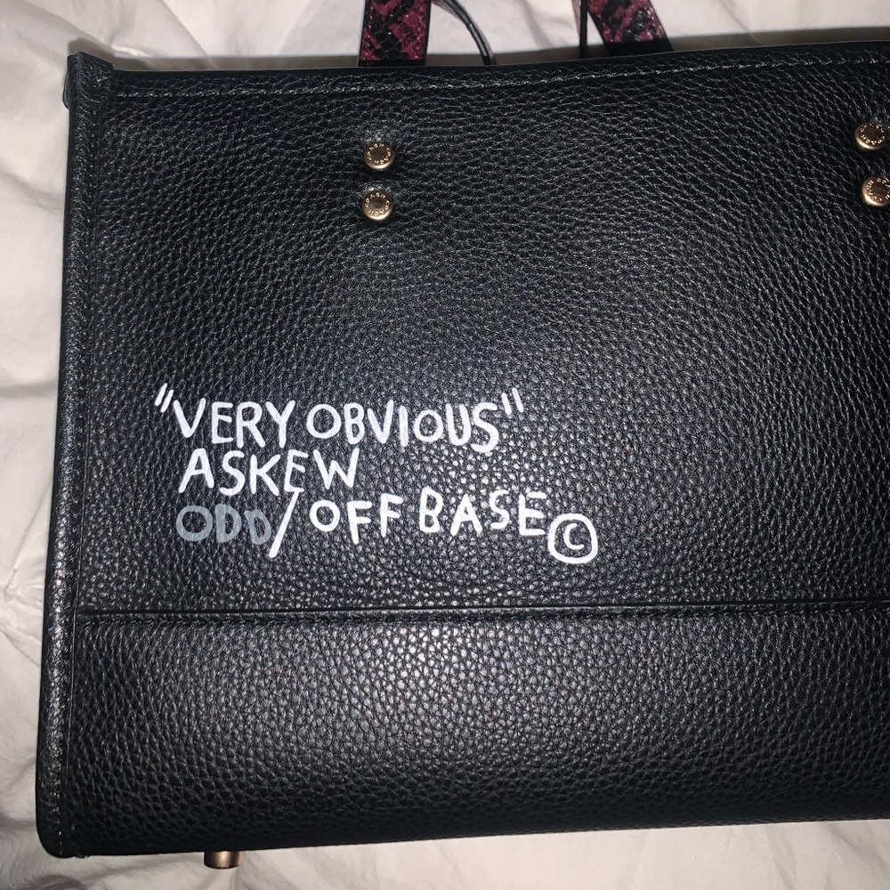 coach x basquiat tote - Picture 2 of 8